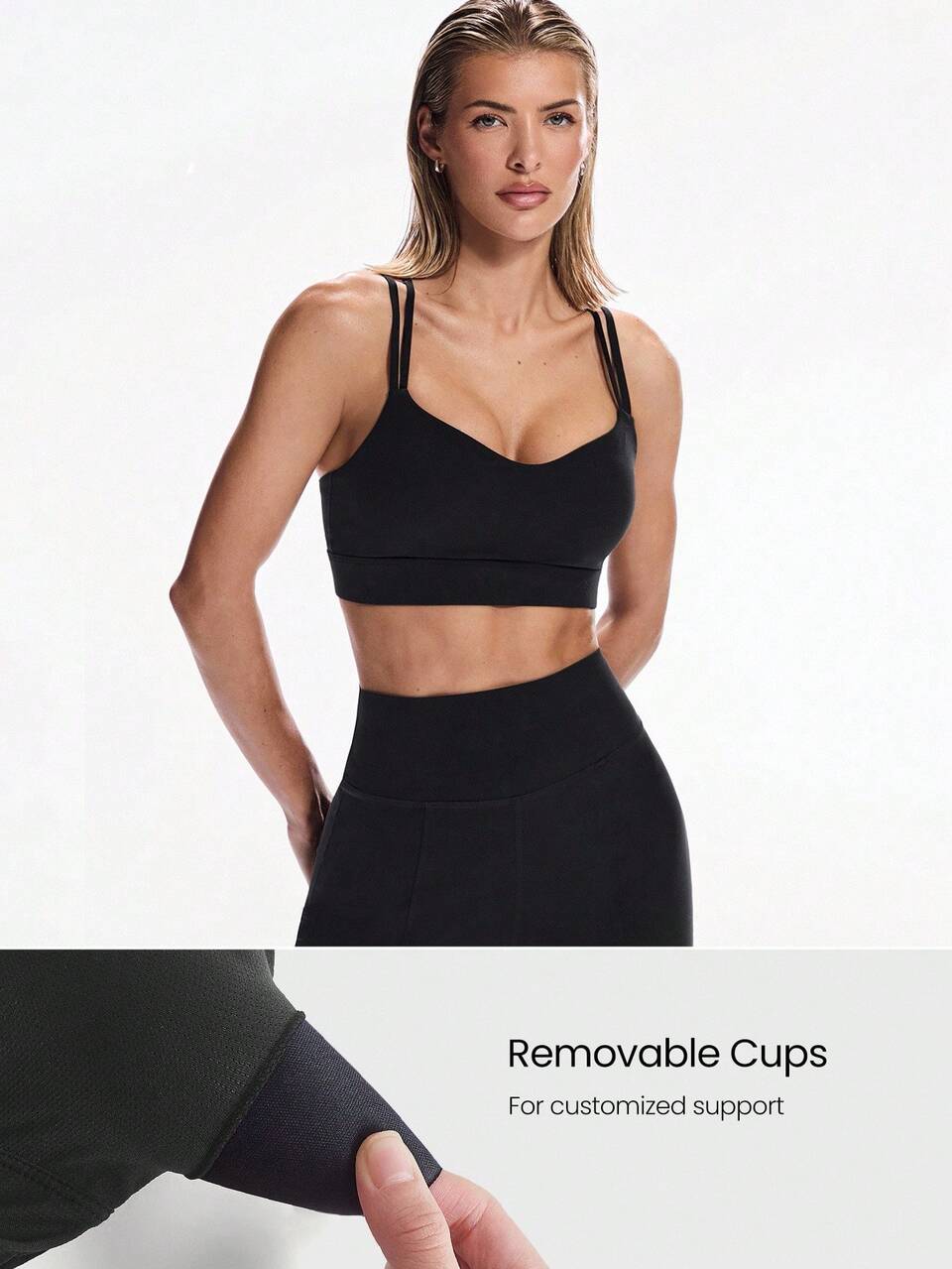 FeatherFit™ Double-Strap Sports Bra