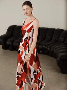 Uhlyne Uhlyne Halloween Women Long Dresses - Multicolor - View 2