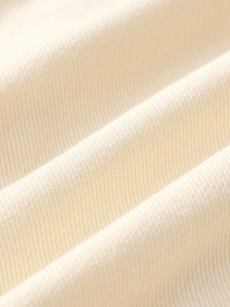 ノースリーブデニムミディドレス、前ボタン、フラップポケット付き、外出着、教師の服装、オフィスの服装