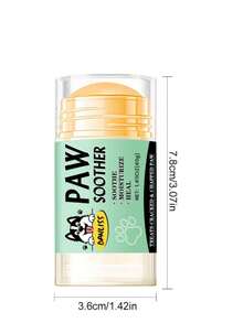 SHEIN 3pcs Avocado Oil & Beeswax Pet Paw Balm To Moisturize & Protect Cracked Paws For Cats & Dogs