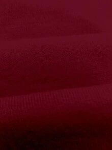 Bộ 2 món áo thun và quần short in họa tiết quả anh đào thường ngày dành cho nữ, mùa hè - Màu Đỏ Sâu - Xem 3
