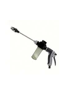 SHEIN 1pc Portable High Pressure Car Water Gun With 3/4 Inch And 1/2 Inch Quick Connect Adapters Multi Functional Garden Hose Nozzle Adjustable Thickened Rod Spray For Car Cleaning And Pet Washing - Multicolor - View 14