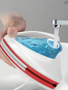 SHEIN 1 Pc Magnetic Window Cleaner, ABS Material, Multi-Functional Glass Scraper, Comes With Water Storage Function, Anti-Pinch Function, Suitable For Living Room, Bathroom, Kitchen - Efficient Window Cleaning (Different Specifications Of Different Colors, Each Specification Is Marked With The Degree Of Application Of The Glass, Please Order According To Their Own Glass) - Multicolor - View 2