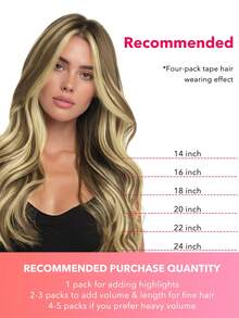 7PCS Straight Clip In Hair Extensions 100% Real Human Hair 14-24 Inch 115G Double Weft Invisible Clip Hair Extensions Remy Natural Human Hair For Women Girls Daily Use - S8/60 - View 6