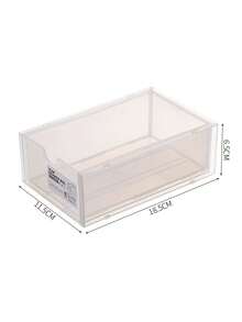 1pc Multi-Layer DIY Beads Jewelry Storage Display Box, Plastic Clear Box Practical Convenient Supplies, Gift For Valentine's Day Back To School - White - View 10