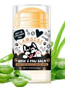 SHEIN 3pcs Avocado Oil & Beeswax Pet Paw Balm To Moisturize & Protect Cracked Paws For Cats & Dogs - Multicolor - View 1