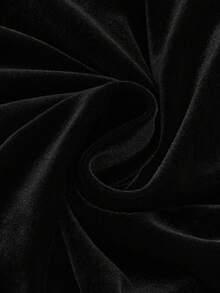 ROMWE Áo thun tay loe họa tiết thánh giá Gothic dành cho nữ, Halloween - màu đen - Xem 4