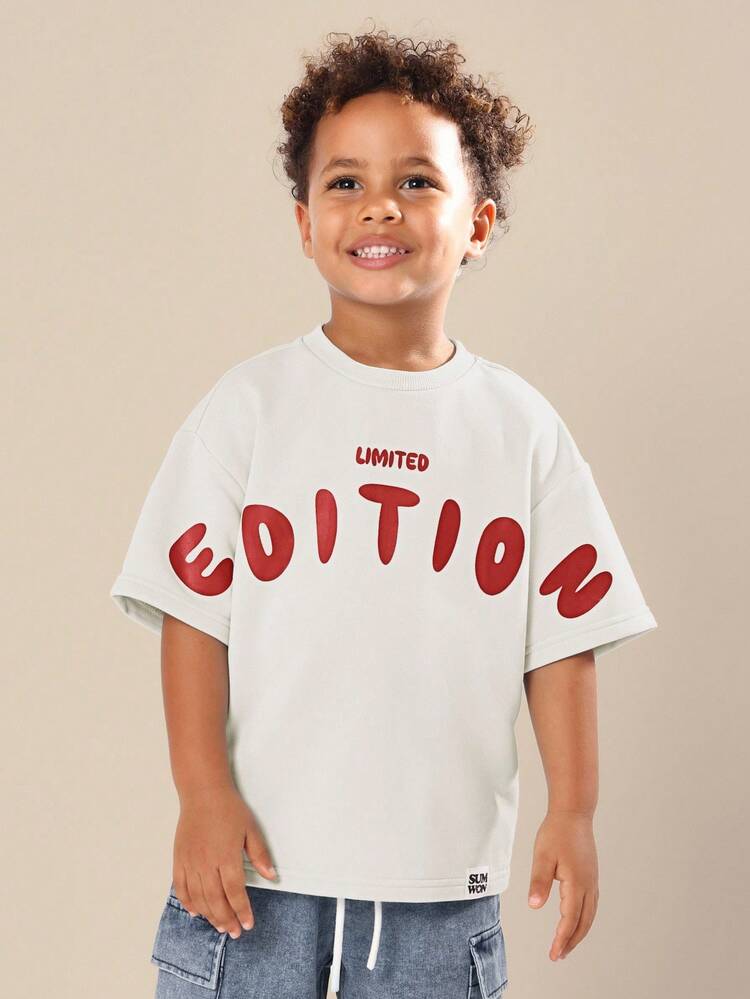 T-Shirt mit Grafikdruck und Rundhalsausschnitt in limitierter Auflage