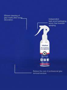 1 PC/120 ML Multi-Purpose Sticker Remover Household Sticker Residue Cleaner Metal Glass Plastic Universal Improve The Stickiness Of The Surface Caused By Glue Stains Suitable For Cleaning Of Art Knife Marks And Tape Marks