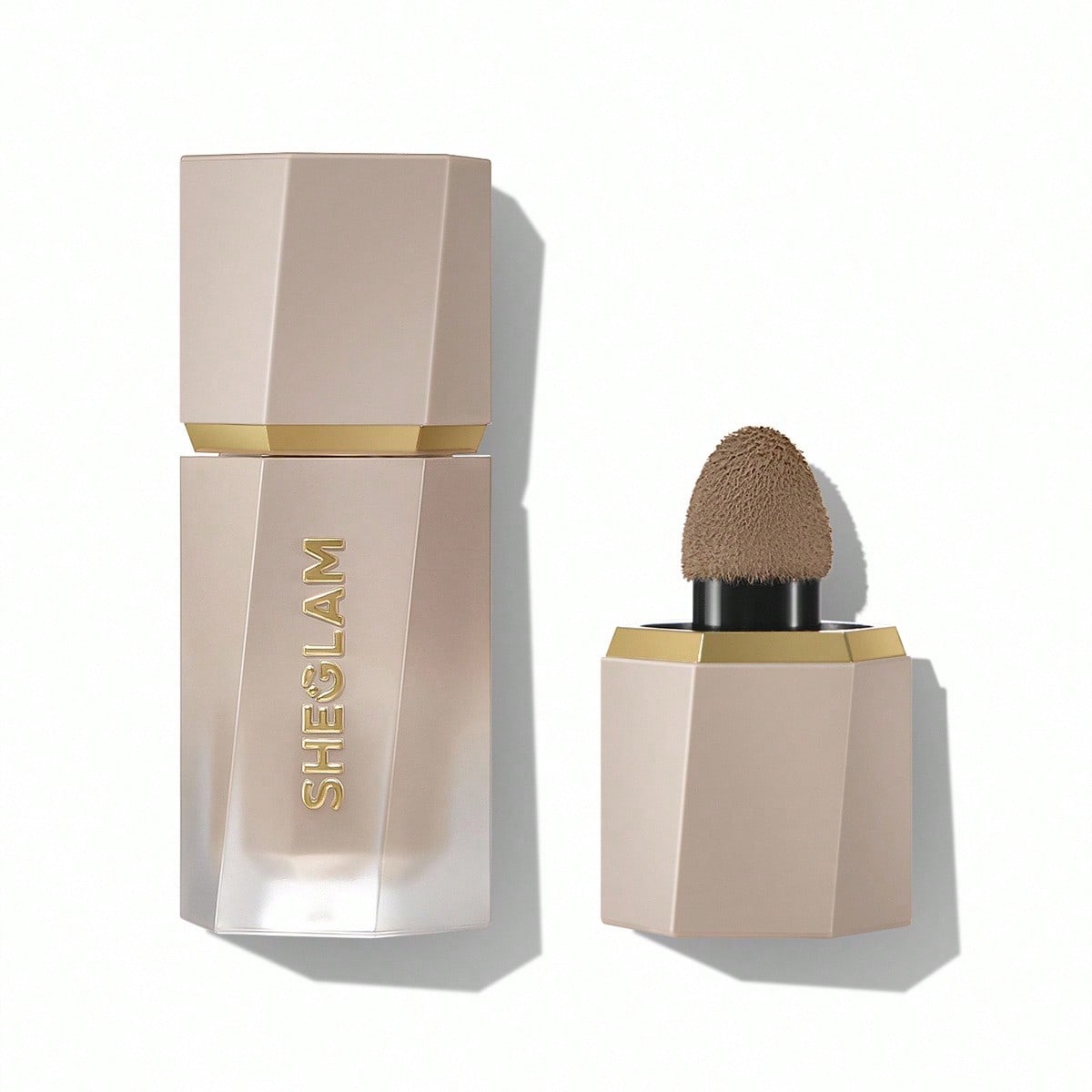 Shein Women's Soft Tan Sun Sculpt Liquid Contour- Gel Cream Contour Non-Greasy Long Lasting Highly Pigmented Contour Contouring Weightless Bronzer Brown Contour & Bronzer Brand Beauty Makeup Face Paint Cosmetic For Girls Perfect For Spring Summer Ideal For Y2k Fancy Fashion Suitable For Birthday Mother's Day Gift Rave Festival Party Ready Best Color