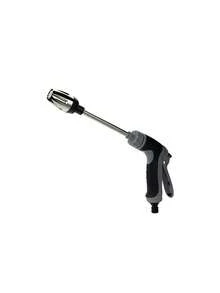 SHEIN 1pc Portable High Pressure Car Water Gun With 3/4 Inch And 1/2 Inch Quick Connect Adapters Multi Functional Garden Hose Nozzle Adjustable Thickened Rod Spray For Car Cleaning And Pet Washing - Multicolor - View 12