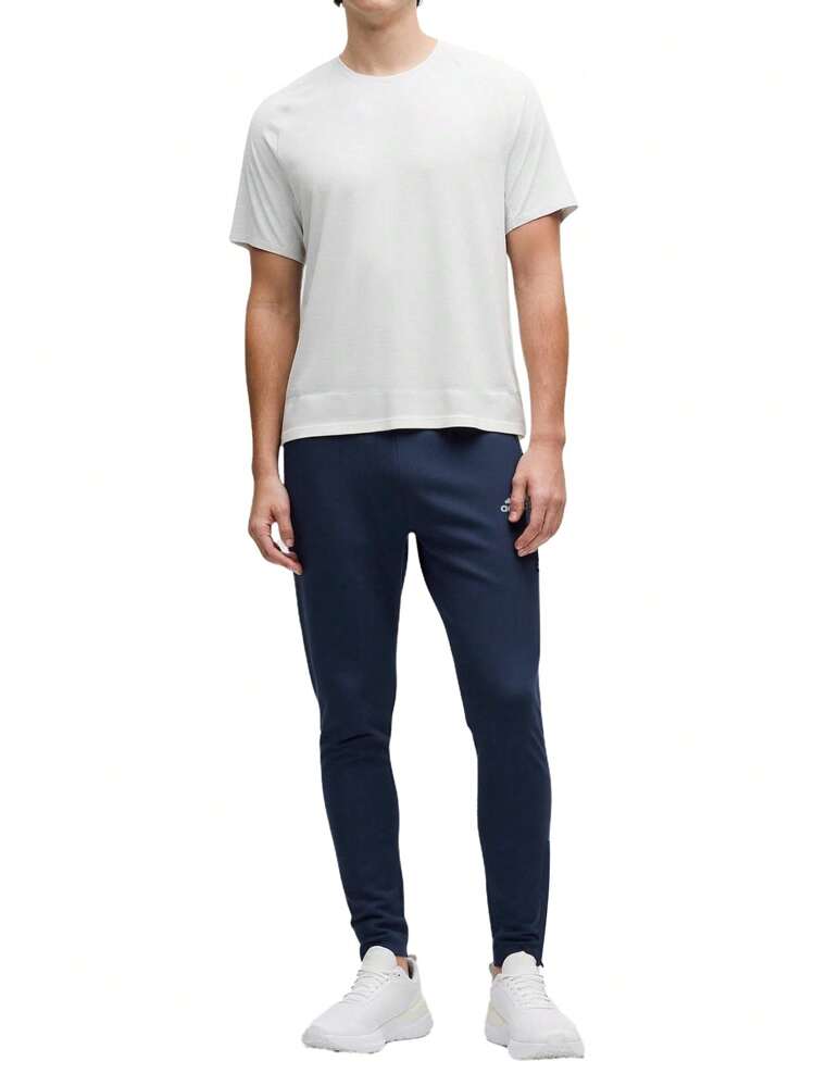 Men Sweatpants - Navy Blue - View 3