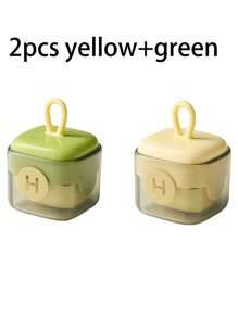 1件/2件，方便强力的毛发除尘器，二合一可水洗棉球桶，可重复使用的家用衣物除胶剂，家用塑料手柄非电动除尘工具 - 彩色 - 查看 8