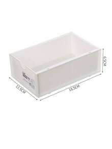 1pc Multi-Layer DIY Beads Jewelry Storage Display Box, Plastic Clear Box Practical Convenient Supplies, Gift For Valentine's Day Back To School - White - View 13