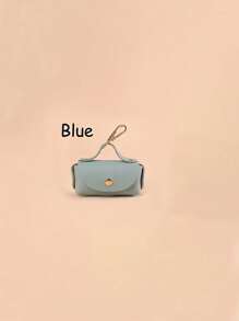 现货户外皮革马桶拾便器/便携式宠物便袋分配器/跨境多色狗屎袋/多色