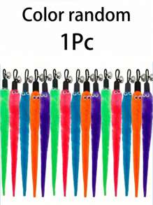 Magic Caterpillar Cat Toy With Eyes – Fun Interactive Pet Toy For Kittens & Cats - Multicolor - View 13