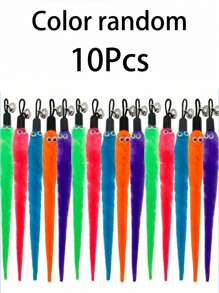 Magic Caterpillar Cat Toy With Eyes – Fun Interactive Pet Toy For Kittens & Cats - Multicolor - View 11