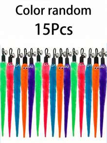 Magic Caterpillar Cat Toy With Eyes – Fun Interactive Pet Toy For Kittens & Cats - Multicolor - View 12