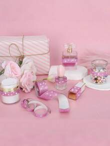 1 Pc Self-Adhesive Crystal Rhinestone Diamond Ribbon - DIY Diamond Ribbon Stickers With 2 Mm Rhinestones For Arts Crafts,Bling Silver Ribbon Rolls For Phone,Car Decoration