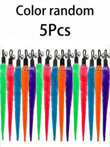 Magic Caterpillar Cat Toy With Eyes – Fun Interactive Pet Toy For Kittens & Cats - Multicolor - View 10