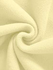 Women's Casual Solid Color Pullover Sweatshirt, Versatile, Christmas - Yellow - View 5