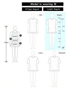 Manfinity EMRG Camiseta De Hombro Caído Con Diseño Oversized Para Hombres