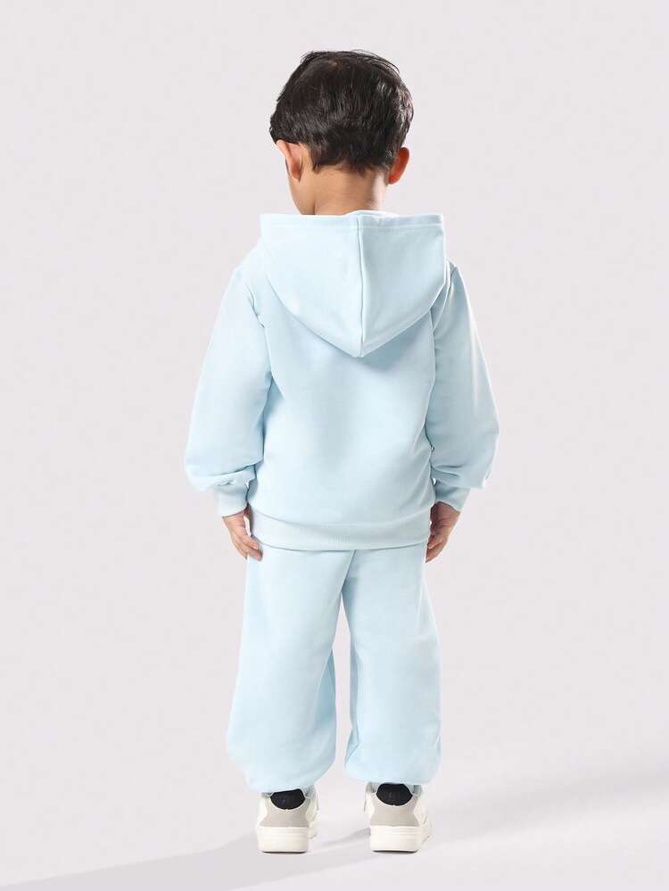 Hooded Sweatshirt And Jogger Set With Studios Logo