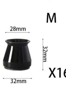 4/8/16/24PCS Round-Chair Leg Floor Protectors, Furniture Pads For Hardwood Floors, Furniture Sliders For Chair Legs, Rectangle Floor Protectors For Chairs, Silicone Chair Leg Caps Cover,Effectively Protect The Floor And Table Legs Back To School