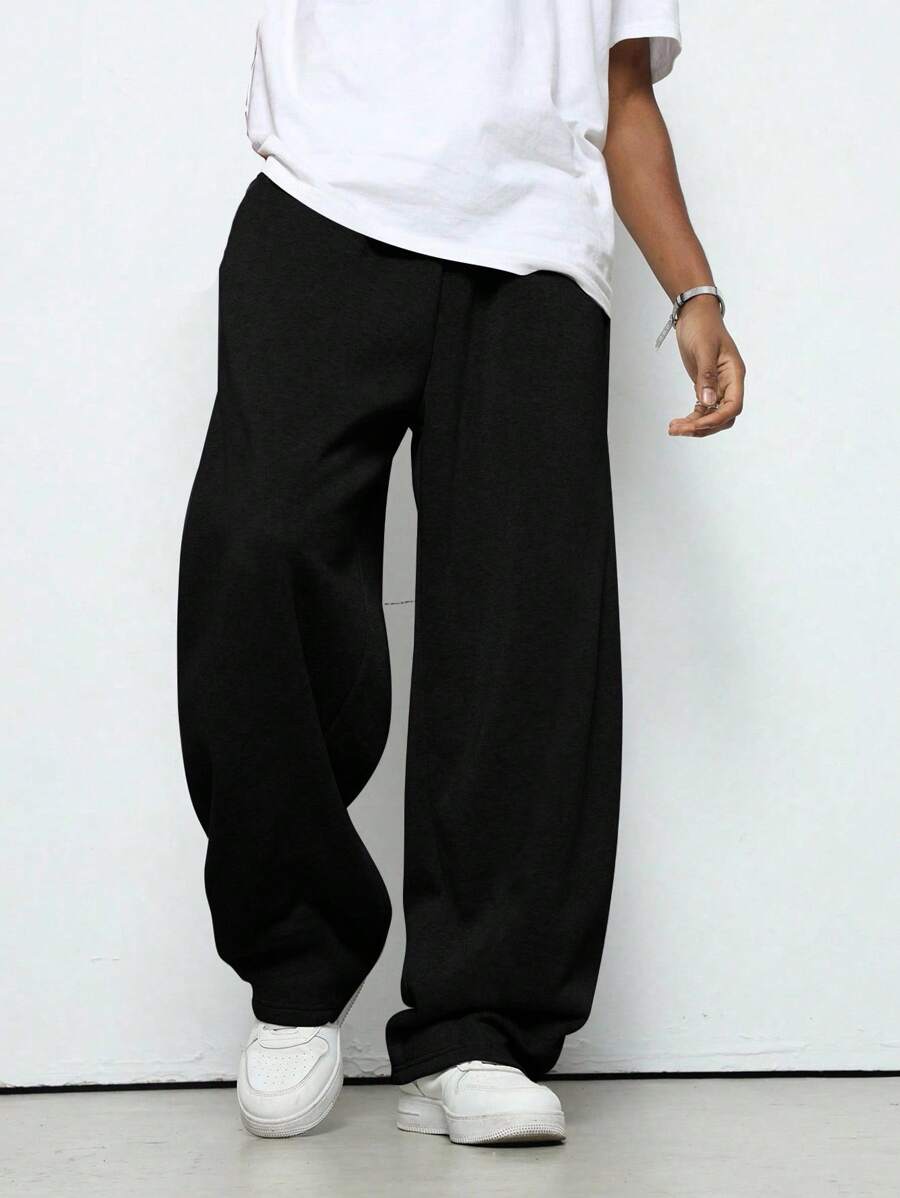 1 Piece Tween Boy Casual Sports College Straight Loose Gray Trousers Suitable For Back To School Suitable For Birthday Parties, Evening Parties, Performances, Weddings, Baptisms, Opening Ceremonies Daily Suitable For Daily Use Suitable For School Suitable For Travel Suitable For Sports Suitable For Spring And Summer Seasons Fall Winter
