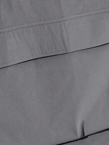 SHEIN 青少年男童休闲舒适百搭大口袋连帽夹克