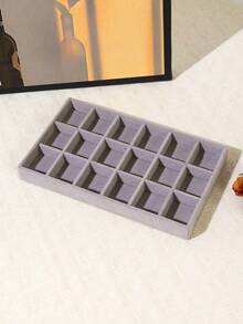 SHEIN 1pc 5-Layer Portable Jewelry Storage Box, Large Capacity Jewelry Organizer Suitable For Outdoor Travel, Wedding Favors, Gifts. Can Hold Earrings, Earrings, Rings, Necklaces, Anti-Oxidation Jewelry Box With Dual Layer Design Sun Travel Cool Back To School