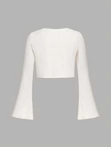 SHEIN MOD Conjunto de 2 piezas para mujer talla grande con vestido de tirantes finos y chaqueta - Albaricoque - Ver 10