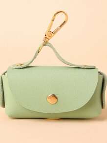 1 pieza Dispensador portátil para bolsas de residuos de perro/Portador de eliminación de mascotas de 3.5*2.7*1.5 pulgadas, multicolor - Multicolor - Ver 18