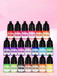 5ml 20色套装高浓度香氛蜡烛染料液，DIY手工蜡烛着色染料套装，生日毕业典礼、婚礼礼品 - 彩色 - 查看 10