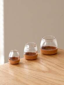 Madebyblanc Silent Table And Chair Foot Covers Thick Wear-Resistant Silicone Table Leg Pads Table Footstool Silent Non-Slip Protective Cover - Multicolor - View 4