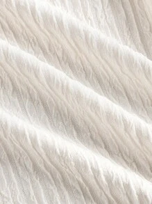 SHEIN MOD Conjunto de 2 piezas para mujer talla grande con vestido de tirantes finos y chaqueta - Albaricoque - Ver 3