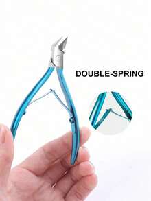 Ultra-Sharp Precision Nail Clippers - Professional-Grade Thick Nail Trimmer & Edge Cutter For Ingrown Paronychia Correction, Perfect At-Home Manicure & Pedicure, Easy To Use & Clean,Bag,Organizer,Storage - Blue - View 7