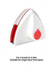 SHEIN 1 Pc Magnetic Window Cleaner, ABS Material, Multi-Functional Glass Scraper, Comes With Water Storage Function, Anti-Pinch Function, Suitable For Living Room, Bathroom, Kitchen - Efficient Window Cleaning (Different Specifications Of Different Colors, Each Specification Is Marked With The Degree Of Application Of The Glass, Please Order According To Their Own Glass) - Multicolor - View 18