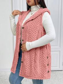 Elenzga 万圣节大码外套 - 藕粉色 - 查看 6