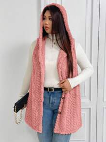 Elenzga 万圣节大码外套 - 藕粉色 - 查看 3