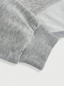 SHEIN Girlism 3pcs/Set Teen Girl Casual Outfit, Including Hoodie Sweatshirt, Spaghetti Strap Backless Top, And Elastic Waist Pants, Back To School Wear, Autumn, Streetwear, Concert Outfit Fall Winter - Multicolor - View 4