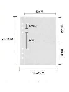 1PC Ins Style A5 Lily Dog Zipper Wrapped Handbook PVC6 Hole Loose Sheet Album, Student Storage Album - Nhiều màu - Xem 10