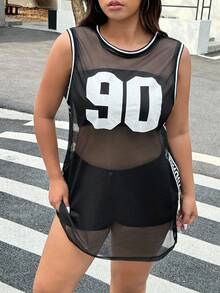 SHEIN EZwear Dreamy Mini Dress With Contrasted Flared Hemline, Waist Tie, Ruffle Cup, Rose Embroidery, Layered Skirt, Adjustable Spaghetti Strap