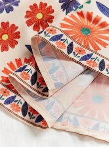 Travachic KIDS Babygirl 可爱花卉印花无袖夏季度假连衣裙 - 彩色 - 查看 3