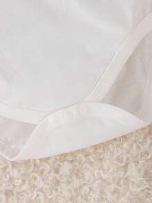 SHEIN 3 pièces Ensemble body et pantalon pour bébé fille avec imprimé léopard mignon, manches longues, col à volants, graphique lettrage et nœud, pour l'automne et l'hiver - Blanc - Voir 6