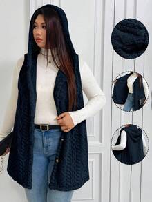 Elenzga 万圣节大码外套 - 藏蓝色 - 查看 2