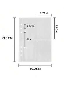 1PC Ins Style A5 Lily Dog Zipper Wrapped Handbook PVC6 Hole Loose Sheet Album, Student Storage Album - Nhiều màu - Xem 9