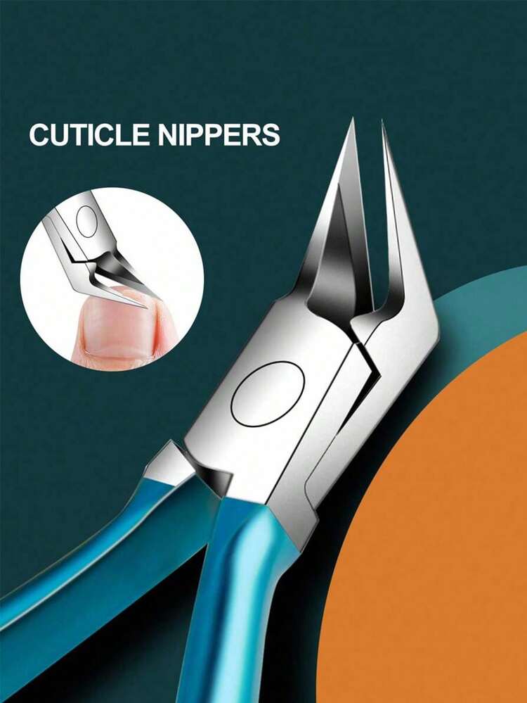 Ultra-Sharp Precision Nail Clippers - Professional-Grade Thick Nail Trimmer & Edge Cutter For Ingrown Paronychia Correction, Perfect At-Home Manicure & Pedicure, Easy To Use & Clean,Bag,Organizer,Storage - Blue - View 7
