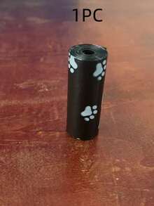 SHEIN Extra Thick Dog Poop Bags - Leak Proof & Waste-Free Pet Waste Bags For Outdoor Adventures, Camping & Travel (Convenient & Portable For Dog Owners, Random Roll Core Does Not Affect Quality) - Black - View 10