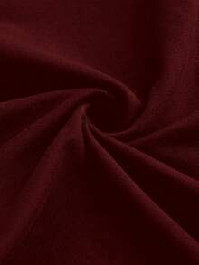 SHEIN SXY 大码女式休闲纯色高腰紧身裤 - 彩色 - 查看 6